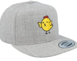 Kids Little Bird Grey Snapback - Kiddo Cap