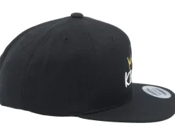 Kids Little King Crown Black Snapback - Kiddo Cap