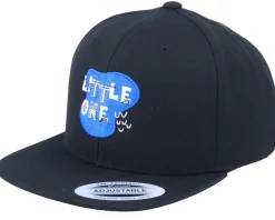 Kids Little One Black Snapback - Kiddo Cap