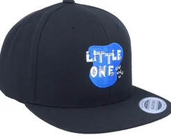 Kids Little One Black Snapback - Kiddo Cap