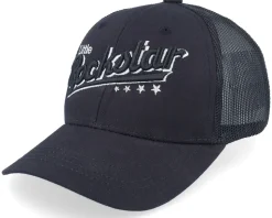 Kids Little Rockstar Black Trucker - Kiddo Cap