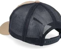 Kids Little Rockstar Caramel/Black Trucker - Kiddo Cap