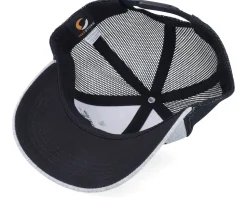 Kids Little Rockstar Heather Grey/Black Trucker - Kiddo Cap