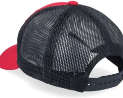 Kids Little Rockstar Scarlet/Black Trucker - Kiddo Cap