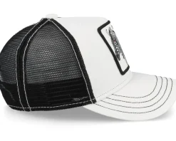 Kids Little Stripe White/Black Trucker - Goorin Bros.