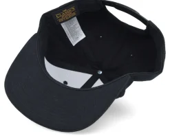 Kids Little Yellow Dinosaur Toddler Black Snapback - Kiddo Cap