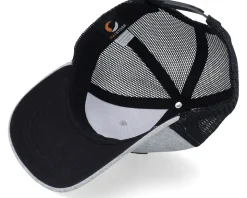 Kids Lizard With Hat Patch Heather Grey/Black - Kiddo Cap