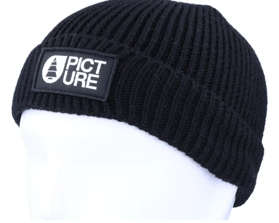 Kids Lizo Beanie Black Cuff - Picture