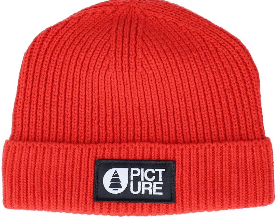 Kids Lizo Beanie Orange Cuff - Picture