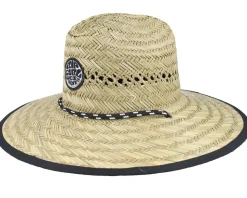 Kids Logo Natural Straw Hat - Rip Curl