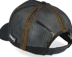 Kids Looney Tunes Daffy Duck Black Trucker - Capslab