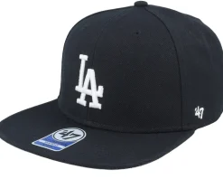 Kids Los Angeles Dodgers Lil Shot Captain Black Snapback - 47 Brand