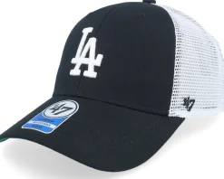 Kids Los Angeles Dodgers Branson Mvp Black/White Trucker - 47 Brand