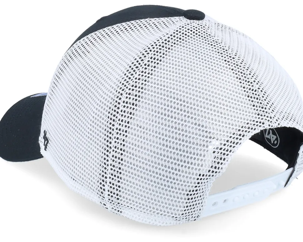 Kids Los Angeles Dodgers Branson Mvp Black/White Trucker - 47 Brand