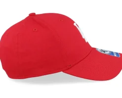 Kids Los Angeles Dodgers Raised Basic Mvp Red Adjustable - 47 Brand