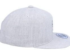 Kids Lovely Giraffe Heather Grey Snapback - Kiddo Cap