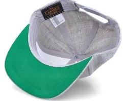 Kids Lovely Giraffe Heather Grey Snapback - Kiddo Cap