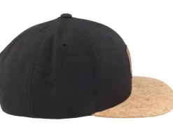 Kids Majestic Lion Black/Cork Snapback - Kiddo Cap