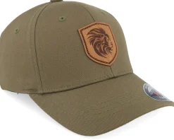 Kids Majestic Lion Olive Flexfit - Kiddo Cap