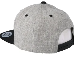 Kids Mandala Grey/Black Snapback - Kiddo Cap