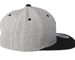 Kids Mandala Grey/Black Snapback - Kiddo Cap