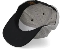 Kids Mandala Grey/Black Snapback - Kiddo Cap