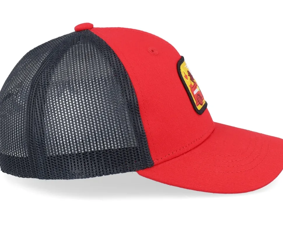 Kids Marshall Firetruck Red/Black Trucker - PAW Patrol