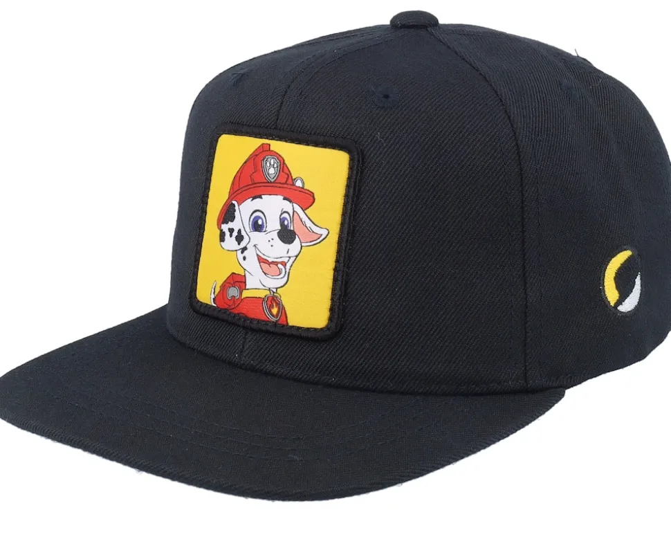Kids Marshall Patch Black Snapback - PAW Patrol
