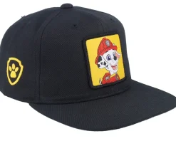 Kids Marshall Patch Black Snapback - PAW Patrol