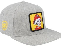 Kids Marshall Patch Heather Grey Snapback - PAW Patrol