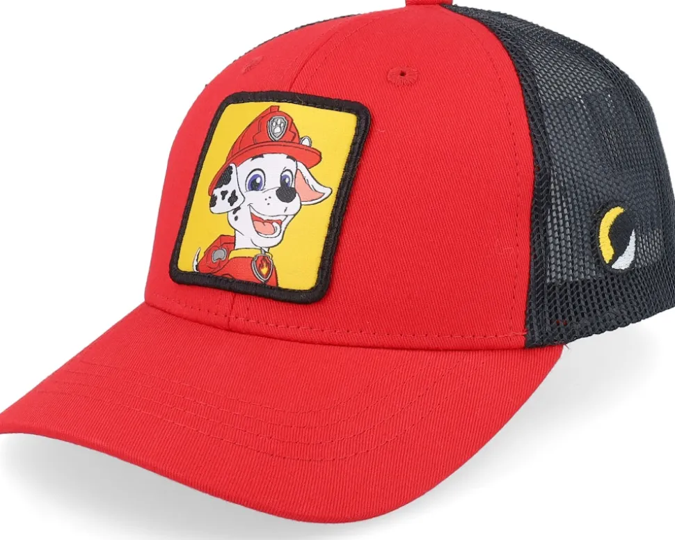Kids Marshall Patch Red/Black Trucker - PAW Patrol