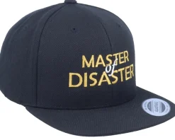 Kids Master Of Disaster Black Snapback - Kiddo Cap