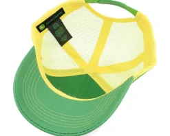 Kids Mesh Back Tractor Green/Yellow Trucker - John Deere