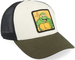 Kids Michelangelo Box Green/White/Black Trucker - TMNT