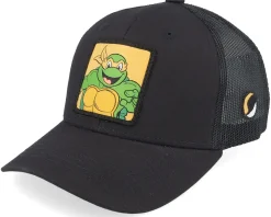 Kids Michelangelo Box Green/White/Black Trucker - TMNT