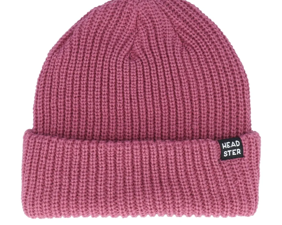 Kids Minimal Beanie Orchid Cuff - Headster