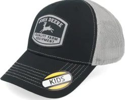 Kids Moline 112 Cap Charcoal Trucker - John Deere
