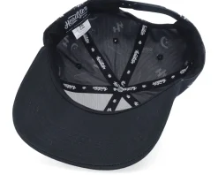 Kids Monogram Black Snapback - Headster