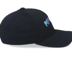 Kids Monster Logo Black Adjustable - Kiddo Cap