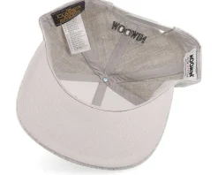 Kids Moomin Alphabet - A Heather Grey Snapback - Moomin