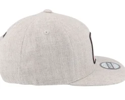 Kids Moomin Alphabet - H Heather Grey Snapback - Moomin