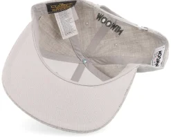 Kids Moomin Alphabet - H Heather Grey Snapback - Moomin