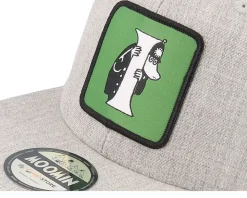 Kids Moomin Alphabet - I Heather Grey Snapback - Moomin