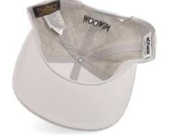 Kids Moomin Alphabet - O Heather Grey Snapback - Moomin