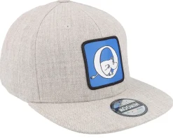 Kids Moomin Alphabet - O Heather Grey Snapback - Moomin