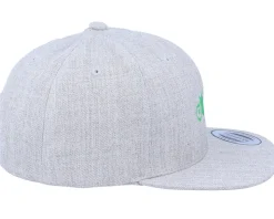 Kids Motocross Heather Grey Snapback - Kiddo Cap