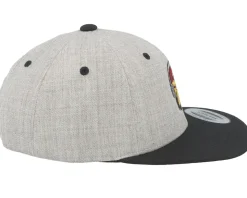 Kids Music Monkey Heather Grey/Black Snapback - Kiddo Cap