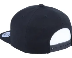 Kids N Letter 3D Black Snapback - Kiddo Cap