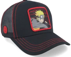 Kids Naruto Black Trucker - Capslab