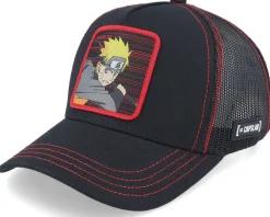Kids Naruto Black Trucker - Capslab